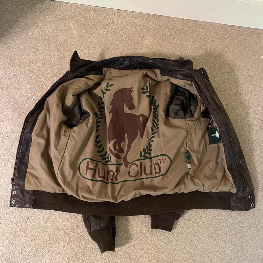 Hunt Club Brown and Tan Jacket